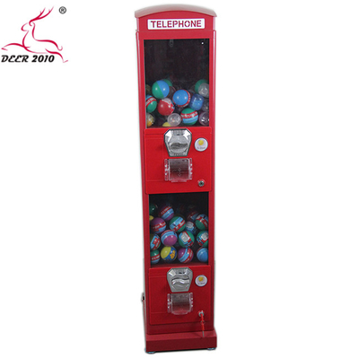 máquina de venda automática a fichas do telefone da cápsula de 28*28*130cm