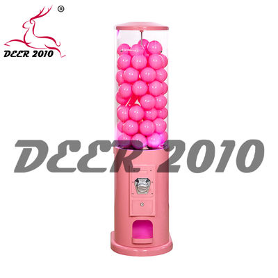 Máquina de Gumball Operada por Moedas de Base Metálica 44*38*146CM Cor Personalizada