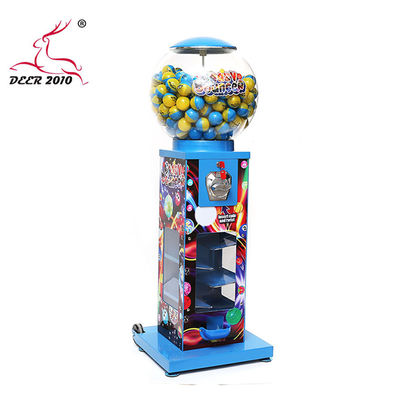 Grande vida ativa longa da máquina 40*40*116CM de Gumball do metal da capacidade